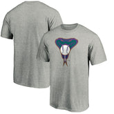 Arizona Diamondbacks Cooperstown Collection Huntington Logo T-Shirt Heathered Gray