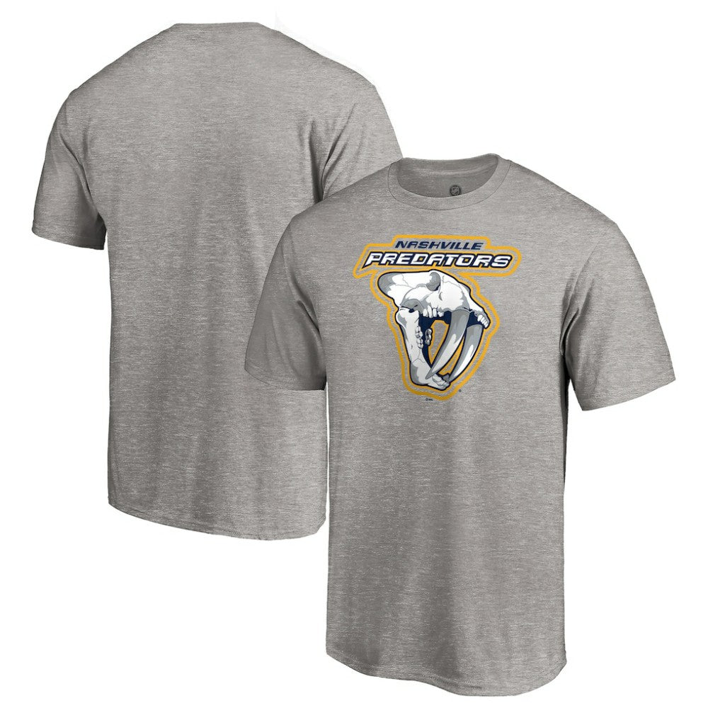 Nashville Predators Special Edition Secondary Logo T-Shirt - Heather Gray T-shirts