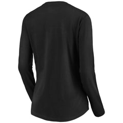 San Francisco Giants Women's Core Distressed Team Long Sleeve T-Shirt Black
