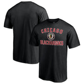 Chicago Blackhawks Special Edition Victory Arch T-Shirt - Black T-shirts