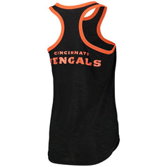 Cincinnati Bengals G-III 4Her by Carl Banks Women's Tater Burnout Tank Top - Black cheap
