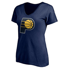 Indiana Pacers Women's Playmaker Personalized Name & Number V-Neck T-Shirt - Navy sale