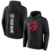 Toronto Raptors Playmaker Personalized Name & Number Pullover Hoodie - Black sale