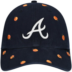 Atlanta Braves Women's Confetti Clean Up Adjustable Hat Navy