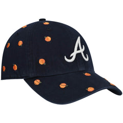 Atlanta Braves Women's Confetti Clean Up Adjustable Hat Navy