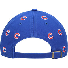 Chicago Cubs Women's Confetti Clean Up Adjustable Hat Royal