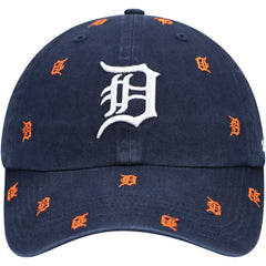 Detroit Tigers Women's Confetti Clean Up Adjustable Hat Navy