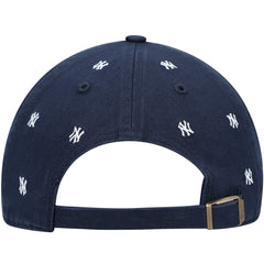 New York Yankees Women's Confetti Clean Up Adjustable Hat Navy