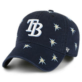 Tampa Bay Rays Women's Confetti Clean Up Adjustable Hat Navy