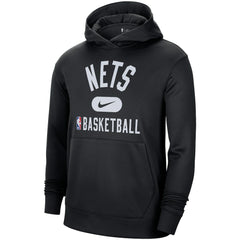 Brooklyn Nets 2021-2022 Spotlight On Court Performance Practice Pullover Hoodie - Black online