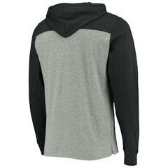 Pittsburgh Steelers '47 Franklin Wooster Throwback Long Sleeve Hoodie T-Shirt - Heathered Gray cheap
