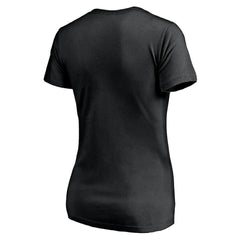 Brooklyn Nets Women's Mascot In Bounds V-Neck T-Shirt - Black shop