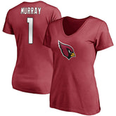 Kyler Murray Arizona Cardinals Women's Player Icon Name & Number V-Neck T-Shirt - Cardinal discount