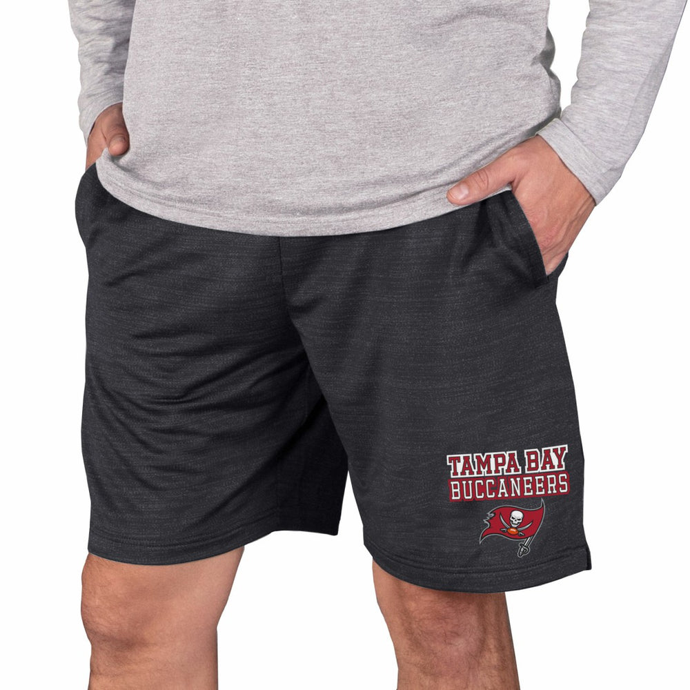 Tampa Bay Buccaneers Concepts Sport Bullseye Knit Jam Shorts - Charcoal online