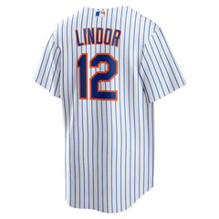 Francisco Lindor New York Mets Home Replica Player Jersey White