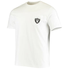 Las Vegas Raiders Vineyard Vines Big & Tall Helmet T-Shirt - White for sale