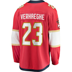 Carter Verhaeghe Florida Panthers Fanatics Home Breakaway Jersey - Red Jerseys