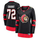 Thomas Chabot Ottawa Senators Fanatics Women's Home Breakaway Jersey - Black Jerseys