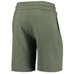 Cincinnati Reds Concepts Sport Mainstream Tri-Blend Shorts Heathered Olive