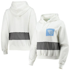 Tennessee Titans Refried Apparel Women's Sustainable Crop Dolman Pullover Hoodie - White online