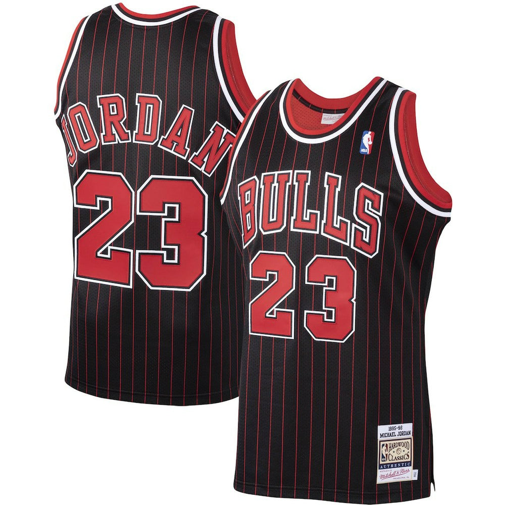 Michael Jordan Chicago Bulls 1995/96 Hardwood Classics Authentic Jersey sale - Black online
