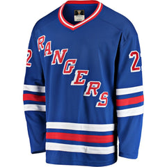 Mike Gartner New York Rangers Fanatics Premier Breakaway Retired Player Jersey - Blue Jerseys