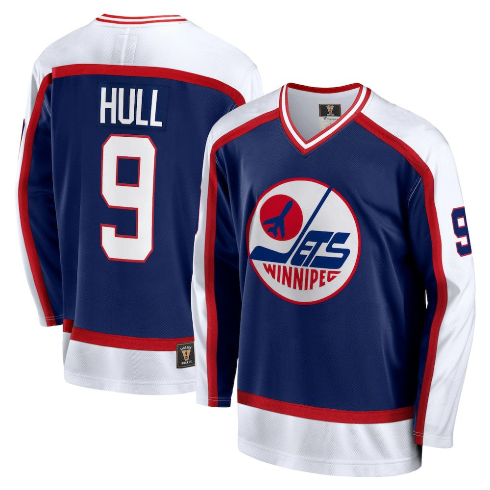 Bobby Hull Winnipeg Jets Fanatics Breakaway Retired Player Jersey - Navy Jerseys