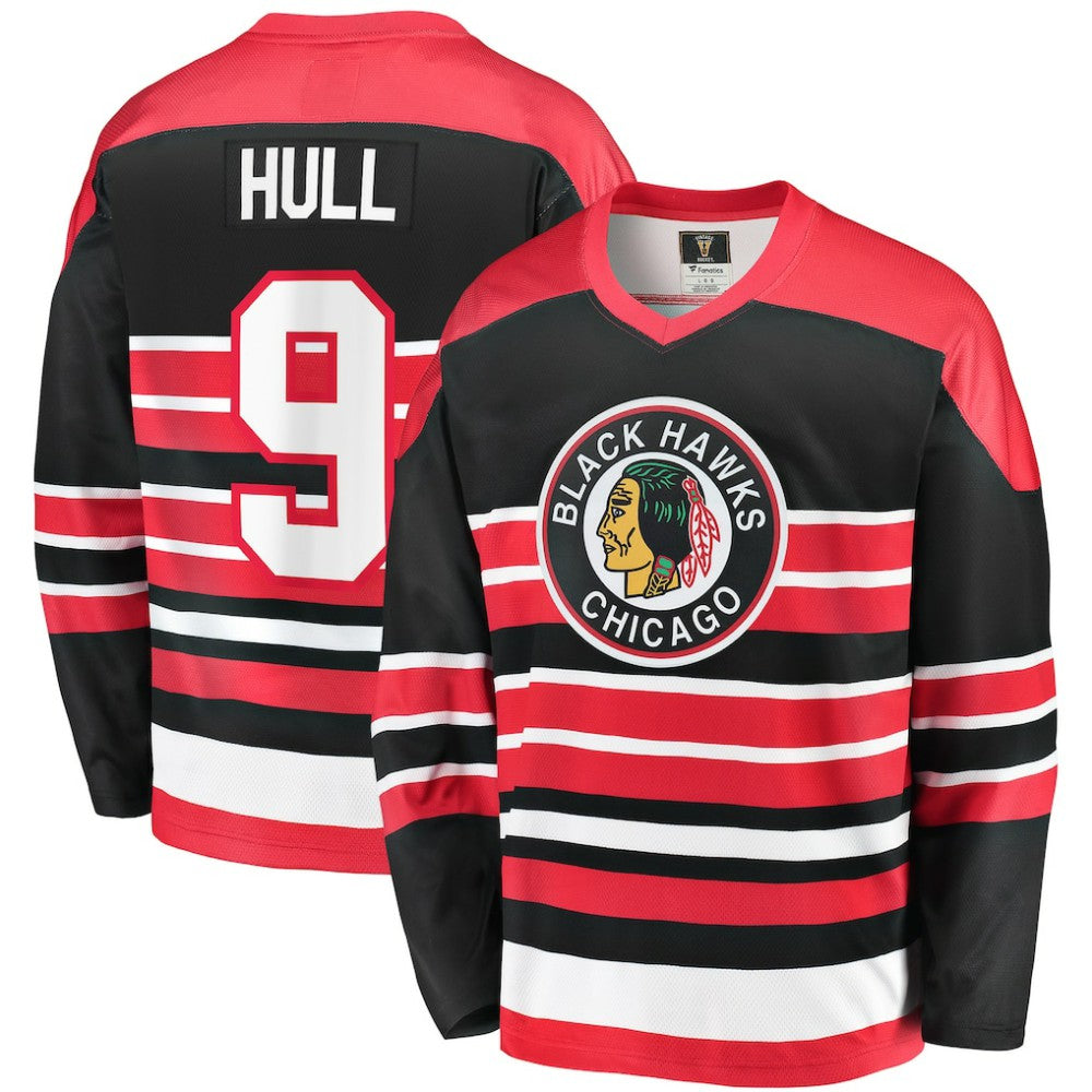 Bobby Hull Chicago Blackhawks Fanatics Premier Breakaway Retired Player Jersey - Red Jerseys