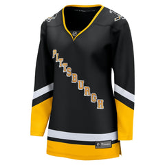 Pittsburgh Penguins Fanatics Women's Alternate Breakaway Jersey - Black Jerseys