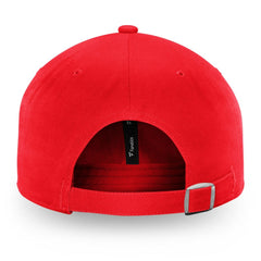 Detroit Red Wings Fanatics Core Primary Logo Adjustable Hat - Red Hats