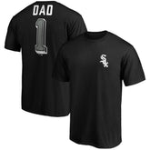 Chicago White Sox Number One Dad Team T-Shirt Black