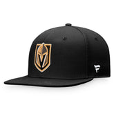 Vegas Golden Knights Fanatics Primary Logo Snapback Hat - Black Hats