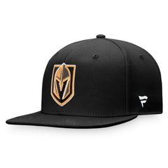 Vegas Golden Knights Fanatics Primary Logo Snapback Hat - Black Hats