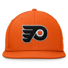 Philadelphia Flyers Fanatics Primary Logo Snapback Hat - Orange Hats