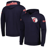 Cleveland Guardians Pro Standard Team Logo Pullover Hoodie Navy