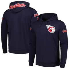 Cleveland Guardians Pro Standard Team Logo Pullover Hoodie Navy
