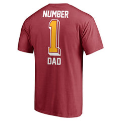 Arizona Cardinals #1 Dad T-Shirt - Cardinal cheap