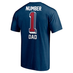 Houston Texans #1 Dad T-Shirt - Navy discount