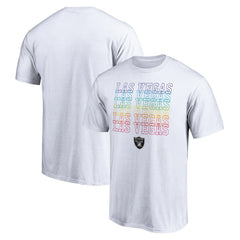 Las Vegas Raiders City Pride T-Shirt - White on sale