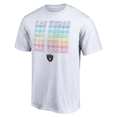 Las Vegas Raiders City Pride T-Shirt - White on sale