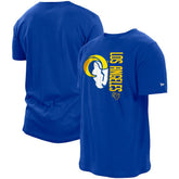 Los Angeles Rams New Era Split Logo 2-Hit T-Shirt - Royal sale