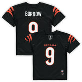 Joe Burrow Cincinnati Bengals Preschool Replica Player Jersey - Black sale