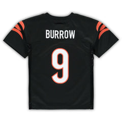 Joe Burrow Cincinnati Bengals Preschool Replica Player Jersey - Black sale