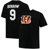 Joe Burrow Cincinnati Bengals Big & Tall Player Name & Number T-Shirt - Black online