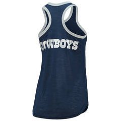 Dallas Cowboys G-III 4Her by Carl Banks Women's Tater Burnout Tank Top - Navy online