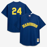 Ken Griffey Jr. Seattle Mariners Big & Tall Cooperstown Collection Mesh Batting Practice Jersey Royal
