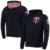 Minnesota Twins Pro Standard Team Logo Pullover Hoodie Navy