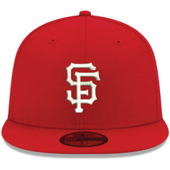 San Francisco Giants White Logo 59FIFTY Fitted Hat Red