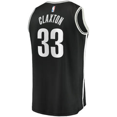 Nicolas Claxton Brooklyn Nets Fast Break Replica Jersey - Icon Edition - Black shop