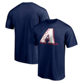 Arizona Diamondbacks Red White and Team T-Shirt Navy